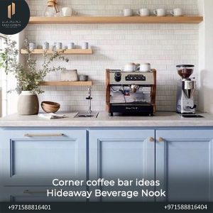 Top 9 corner coffee bar ideas