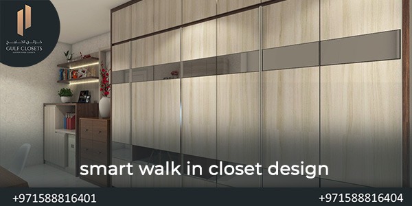 Smart walk in closet design
