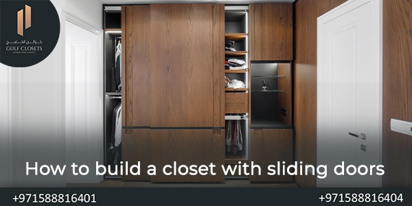 how to build a closet with sliding doors
