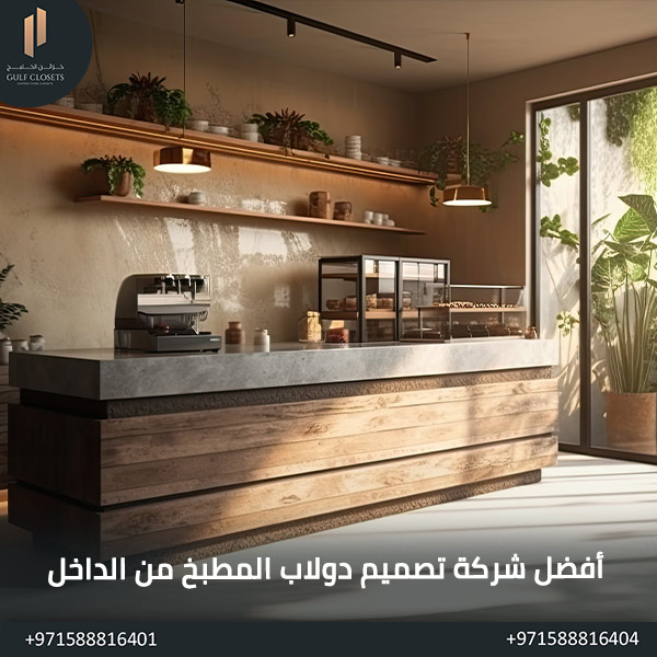أفضل شركة تصميم دولاب المطبخ من الداخل